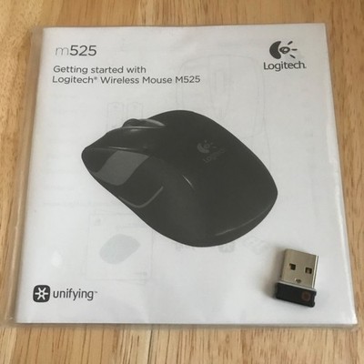 Logitech Unifying-Empfänger + von / für m525 Funk Maus Wireless Mouse PC Zubehör