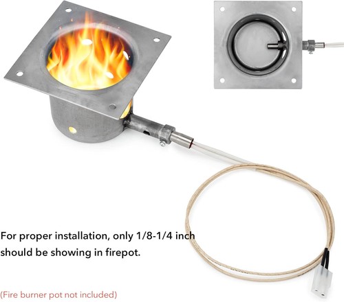 Pit Boss Pellet Grill Igniter Replacement 200W 120V with Fuse and Wire Lead Z008 - Picture 3 of 7