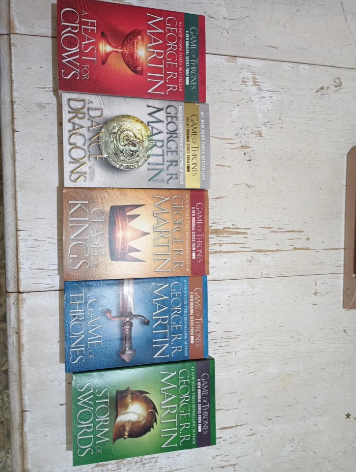 Game Of Thrones A SONG OF ICE AND FIRE Book Box Set George R. R. Martin Foto 2 de 4