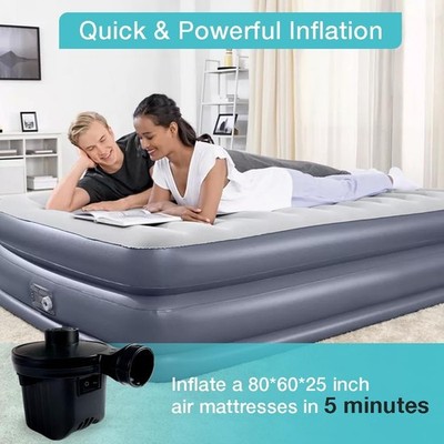Electric Air Pump,Portable Quick-Fill Air Pump,
