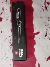 Swiss+Tech 6" Fillet Fishing Knife for Filleting Boning w/Foam Handle Sheath NEW