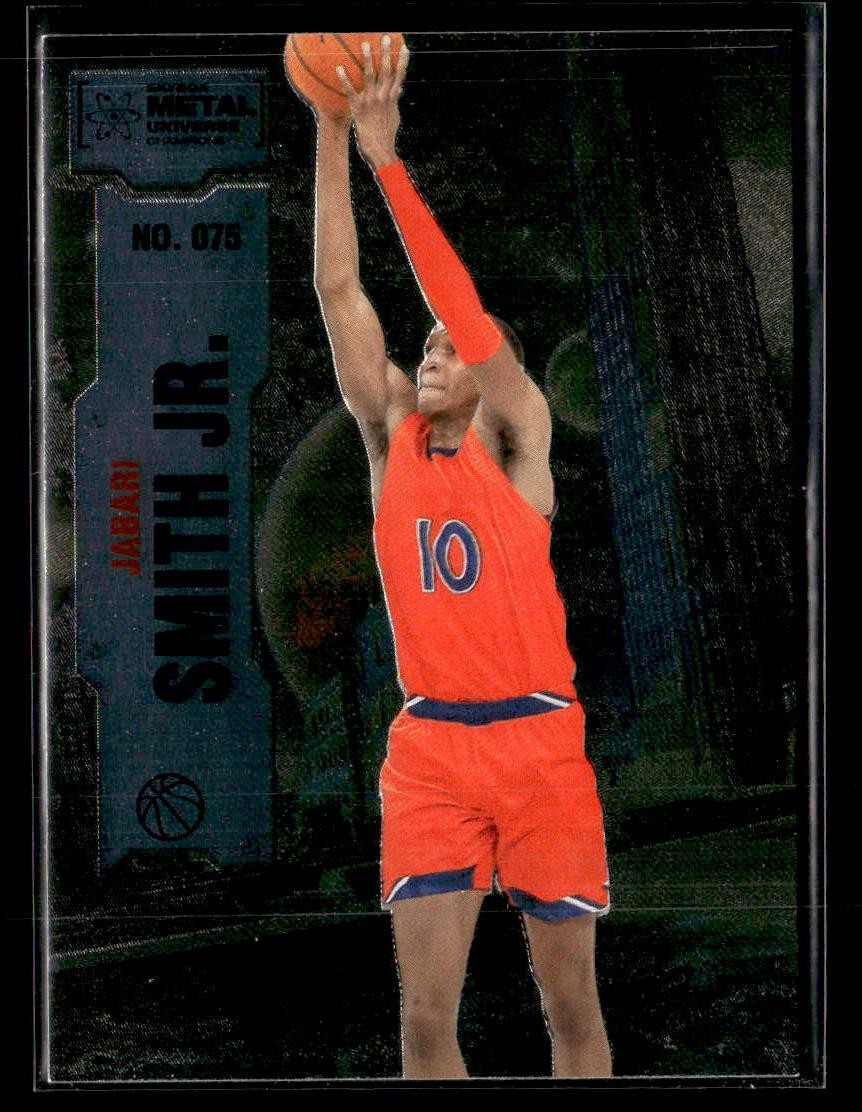2022 SkyBox Metal Universe Champions #075 Jabari Smith Jr. card
