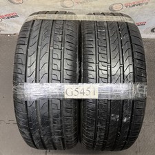 2x 225 45 R18 91V RUN FLAT PIRELLI , Tread 6.4mm (G5451) Tested/Old Stock (2011)
