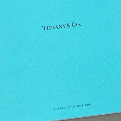 Tiffany & Co. 2008-2009 Blue Book Catalog | eBay