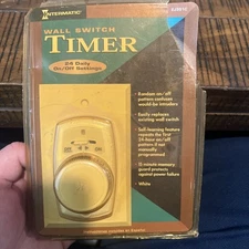 Intermatic Indoor Wall Switch Timer EJ351C 24-Hour Programmable Security