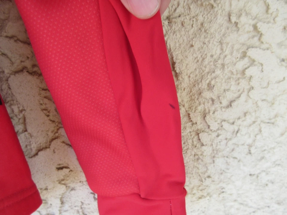 Veste cycliste SAECO CANNONDALE KAPPA rouge giacca felpa jacket M - Photo 3/4