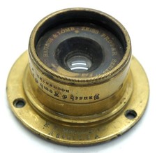 BAUSH LOMB ZEISS PROTAR SERIES V EXTREME WIDE ANGLE BRASS Lens Covers 5x7"