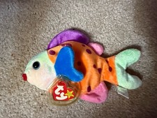 Ty Beanie Baby Lips the Fish - Retired NEW Tags 1999