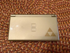 Nintendo DS Lite Handheld Console - Legend of Zelda Edition w/ Charger - Working