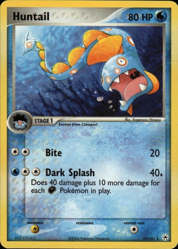Huntail Rare Hidden Legends 19/101 NM
