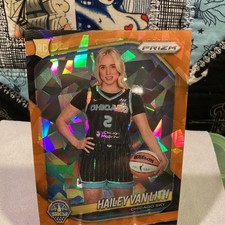 WNBA Prizm 2025 Hailey Van Lith Orange Cracked Ice #139