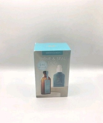 Moroccanoil Shine & Seal Treatment & Mending Infusion Set New In Box 