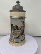 Vintage Antique Reinhold Hanke Beer Stein Model # 780