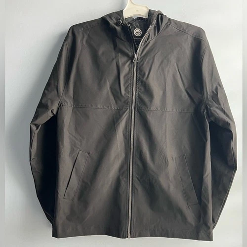 NWOT WP Weatherproof Men’s Rain & Wind Jacket True Black Size Medium - product listing photo