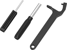 Universal Tool Kit with Front Sight Tool, Magazine Disassembly Tool and Pin Punc