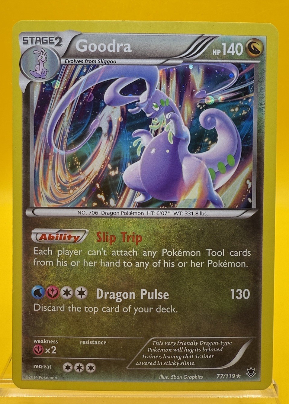 Goodra 77/119 Pokemon Promos COSMOS HOLO Rare - NM