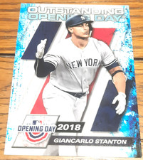 GIANCARLO STANTON-2021 TOPPS-OUTSTANDING OPENING DAY ⚾️ BASEBALL CARD-NY YANKEES