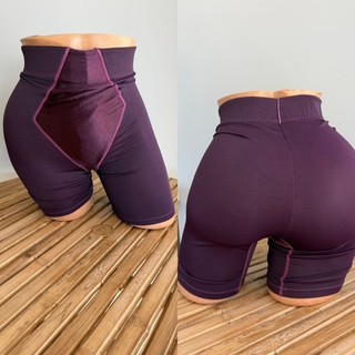 FAJA MODELADORA DE PIERNAS LARGAS VINTAGE CUERPO CON PANEL SATINADO talla XL