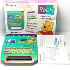As is Casio sticker word processor Disney Winnie the Pooh KL-251