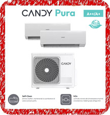 Candy Pura Dual 9+12 BTU CY2T14AOUT Climatiseur Wifi Inverter R32 A++A+
