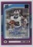 2024 Panini Clearly Donruss Rated Rookie Purple 20/75 Ray Davis #88 Auto 0q3
