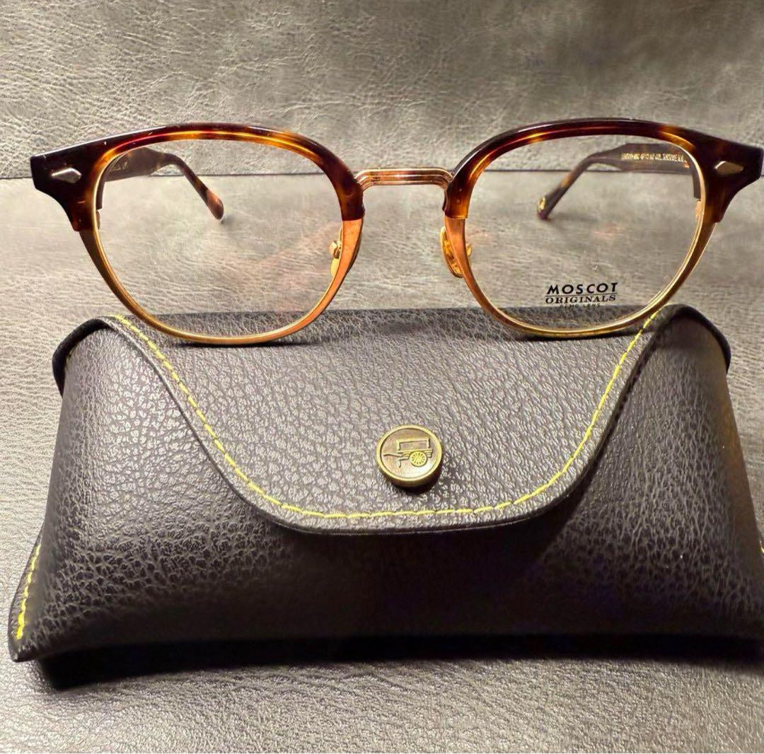MOSCOT LEMTOSH-MAC TORTOISE MG-G15 49 23-148 SUNGLASSES NEW UNUSED 