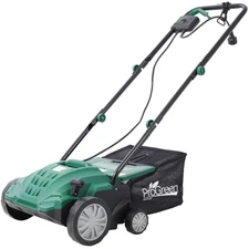 13" Lawn Scarifier Dethatcher 12A Electric w/XL 31.7QT Collection Bag CUS