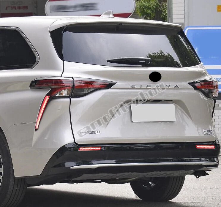 Rear Tail Lights Side LED Brake Signal Lamp Turn Light For Toyota Sienna 2021-23 - Image 2 of 4