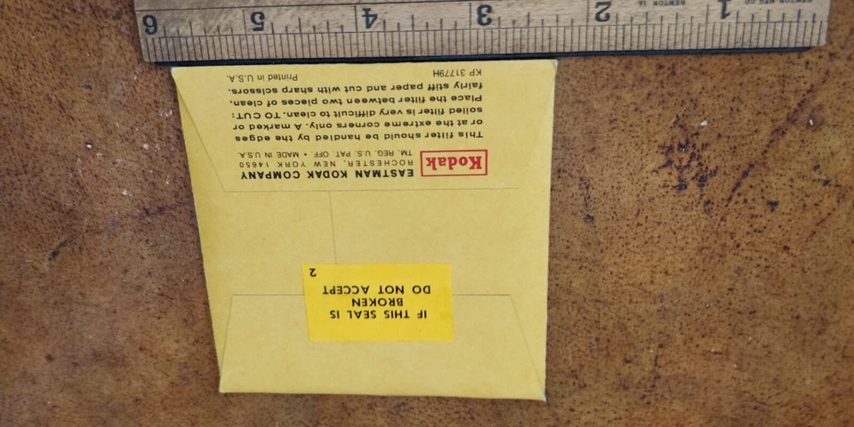 CC20M Color Compensating Fliter 3" - 75mm Square Kodak gelatin filter - Image 4 of 4