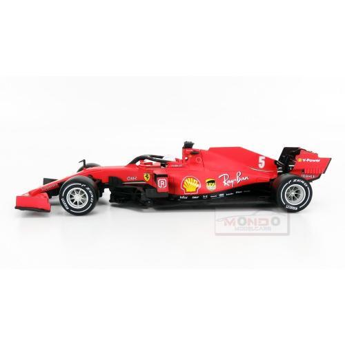 1:18 Burago Ferrari F1 Sf1000 #5 Austrian Gp 2020 Sebastian Vettel BU16808VW Mod - Foto 8 di 11
