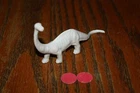 Vintage MPC Gray Brontosaurus Dinosaur or Prehistoric Monster - Marx