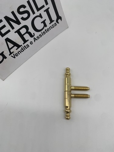 CERNIERA ANUBA 9mm - BAROCCO PER PORTA LEGNO BUSSOLA BRONZATA OTTONATA - Imagen 3 de 3