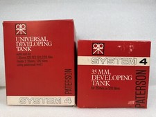 Patterson Tank System 4 Film Size 35mm 126 127 220 NOT COMPLETE Developing Tanks