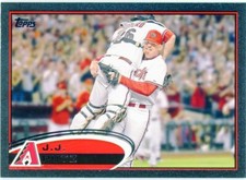 E795 JJ PUTS BLACK 2012 TOPPS SERIES 2 ARIZONA DIAMONDBACKS 46/61 #480