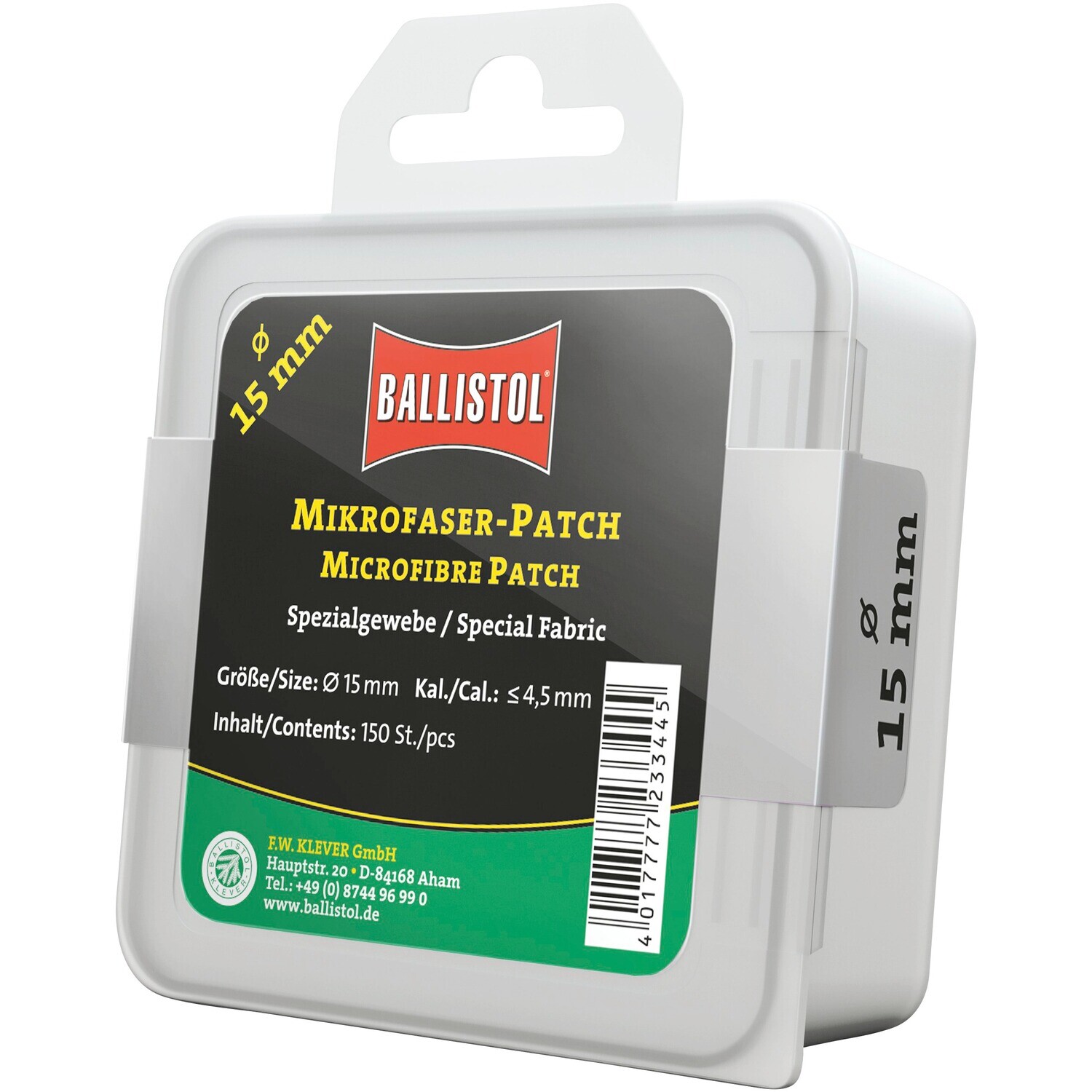 BALLISTOL Mikrofaser-Пластыри 15 мм пластыри NEU 5090₽