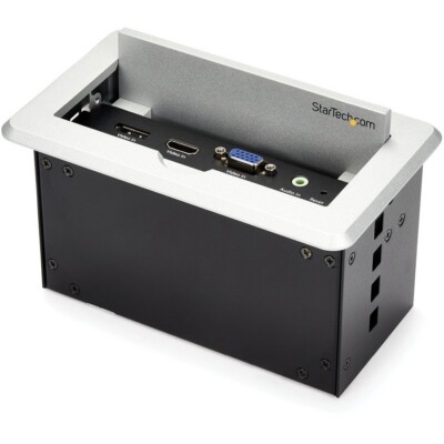 StarTech- Conference Table Box for AV Connectivity - VGA, DisplayPort, HDMI - 4k