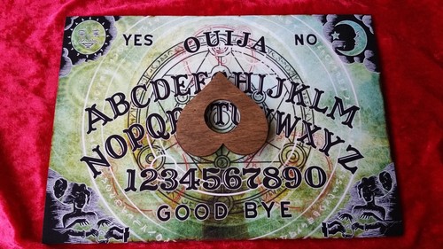 Holz Ouija Brettspiel & Planchette Anleitung Magie Magie - Bild 6 von 8