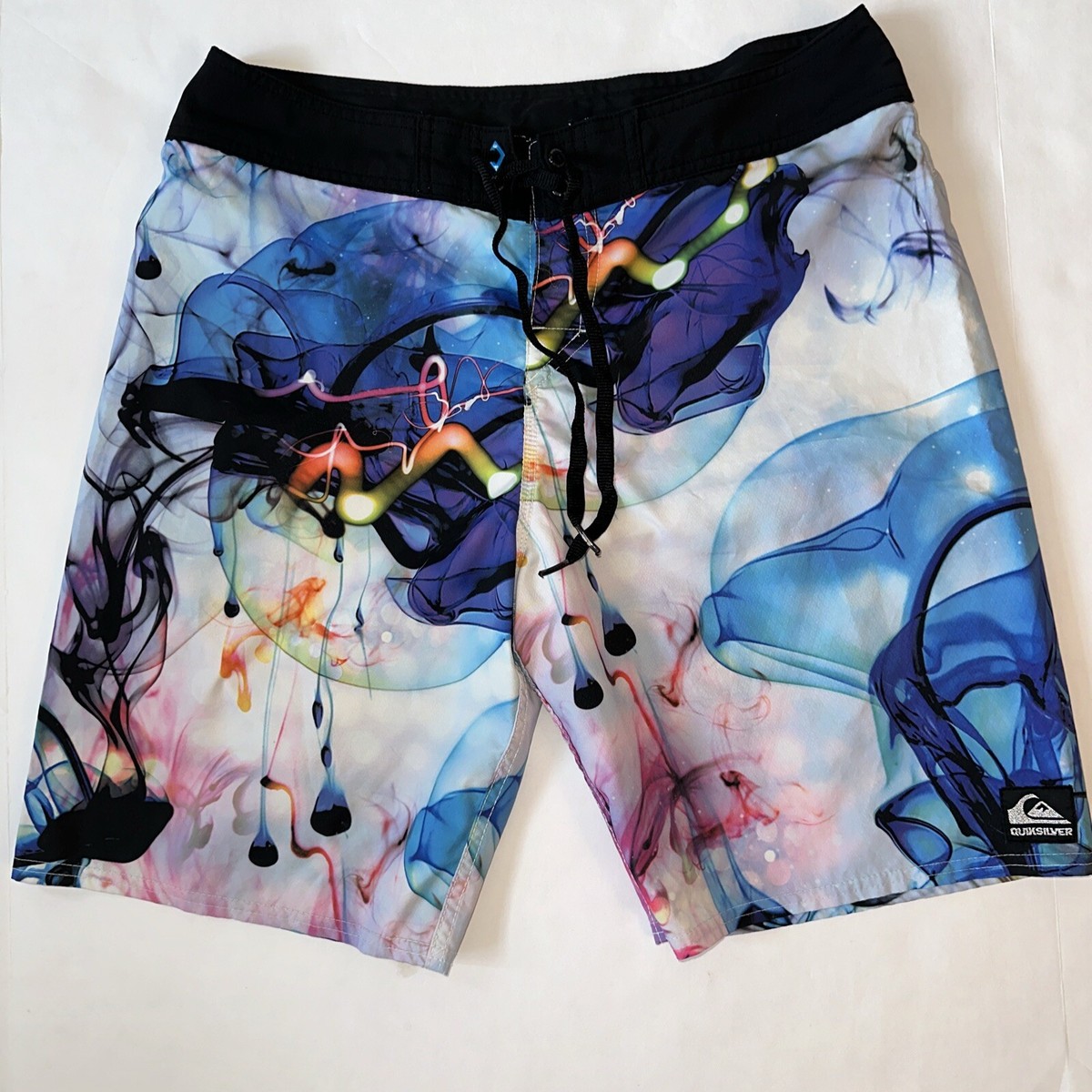 Men's Quicksilver Board Shorts Bathing Suit Sz 33