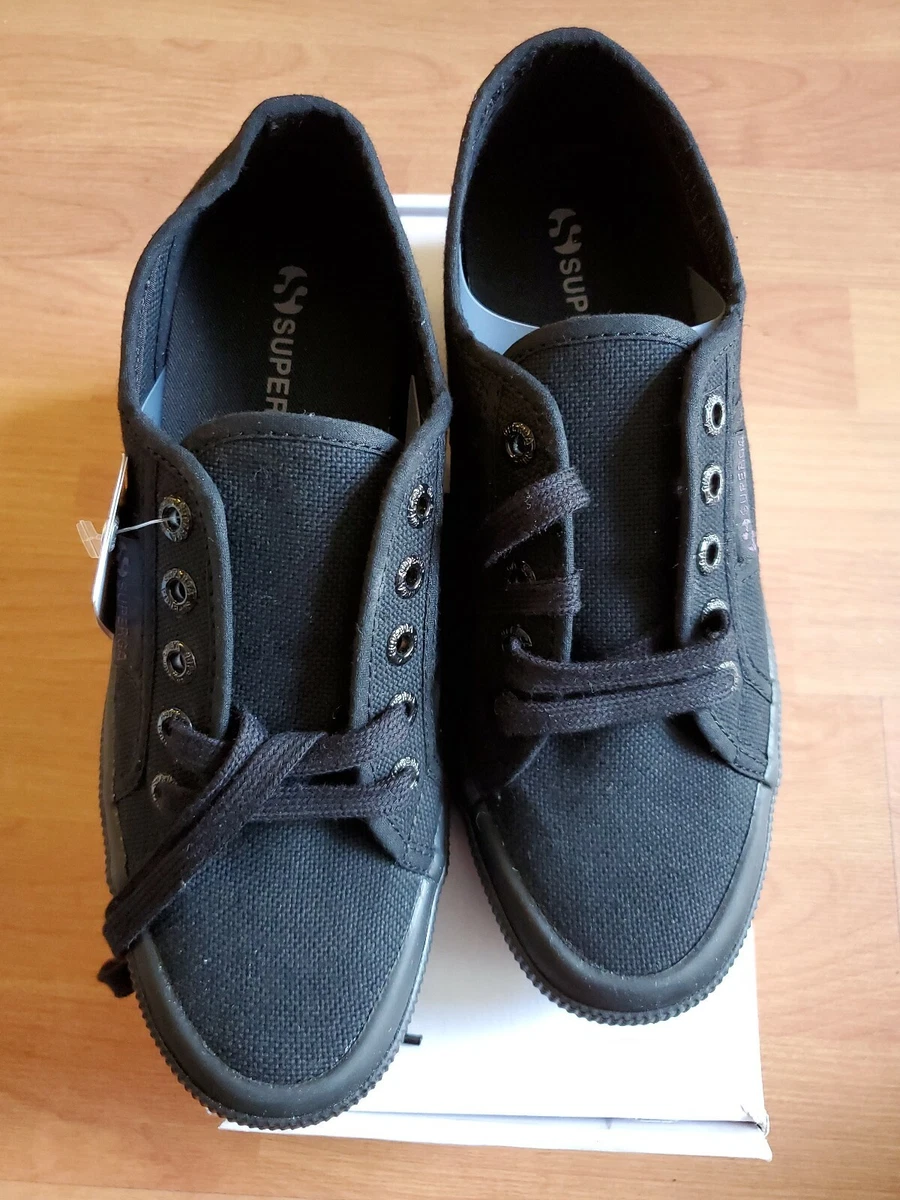 Superga linea up and down black top