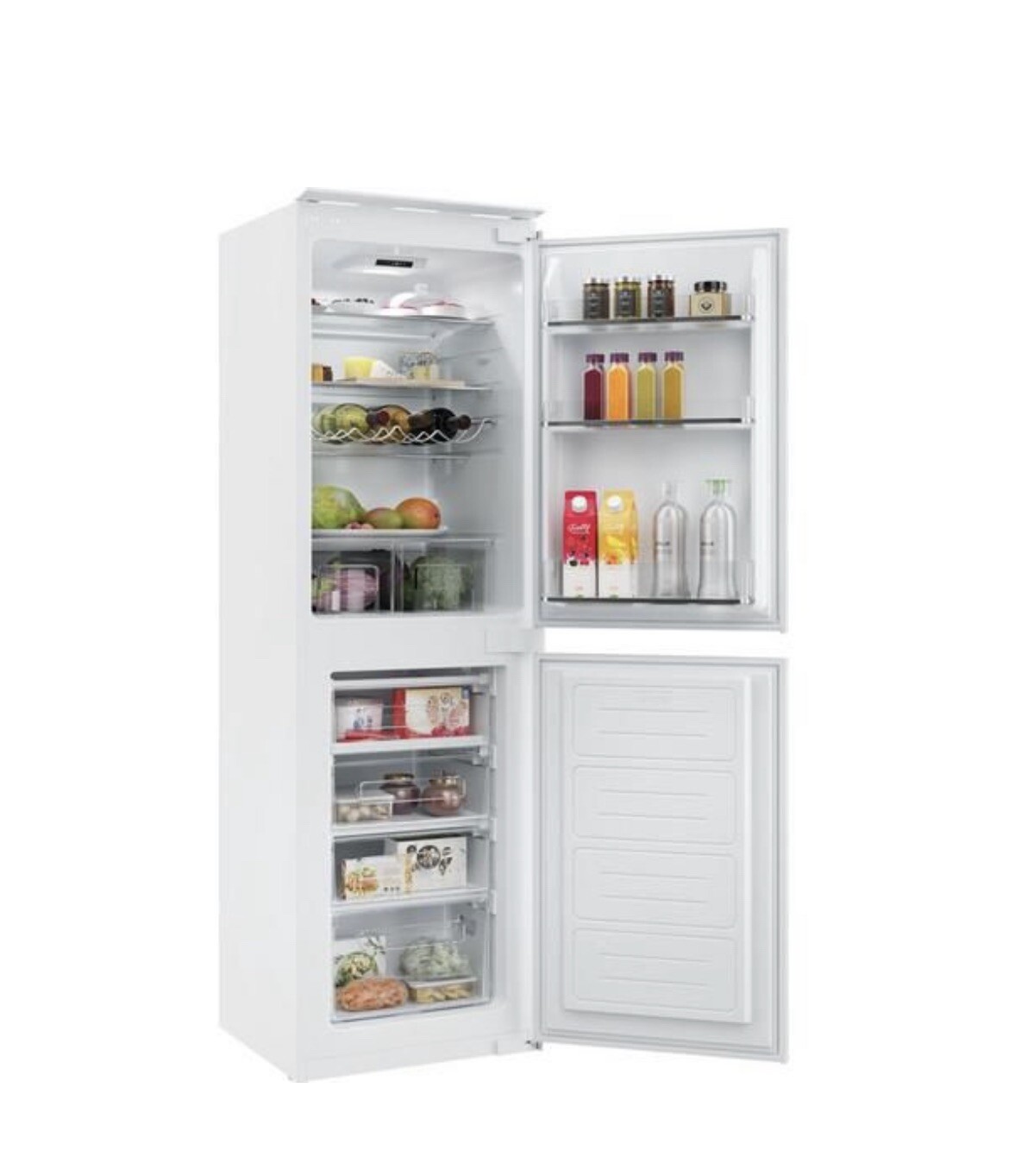 HOOVER HOB50S518EK Integrated 50/50 Fridge Freezer - Sliding Hinge 📦