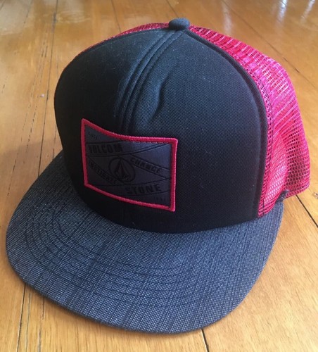 Volcom Square Patch Cheese Cap Black 