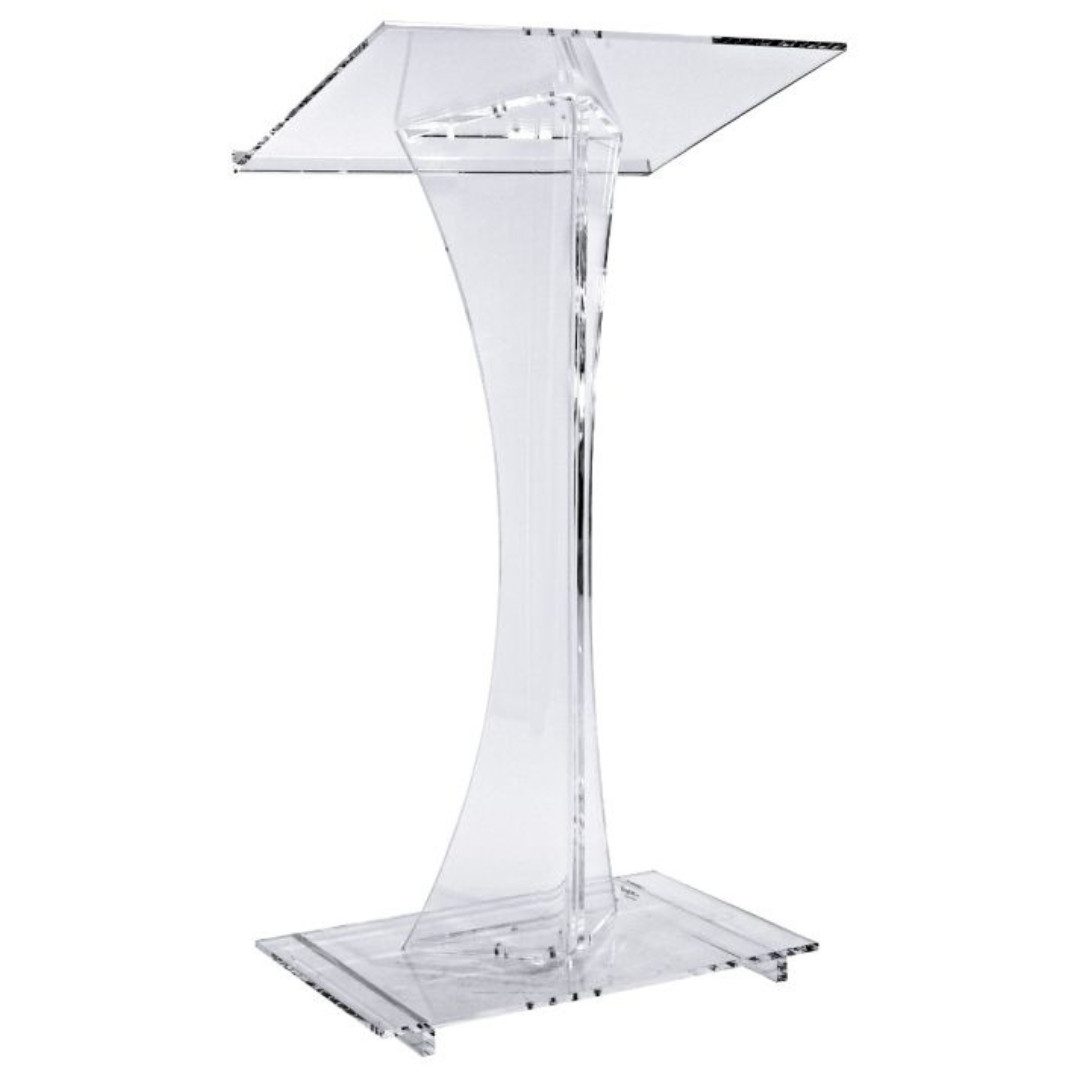 Kingdom TKL7000 Clear Eclipse Acrylic Lectern/Pulpit/Podium