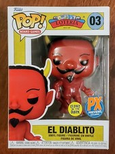 FUNKO POP! BOARD GAMES El DIABLITO #03 - PX - (GLOW-IN-THE-DARK) + PROTECTOR 