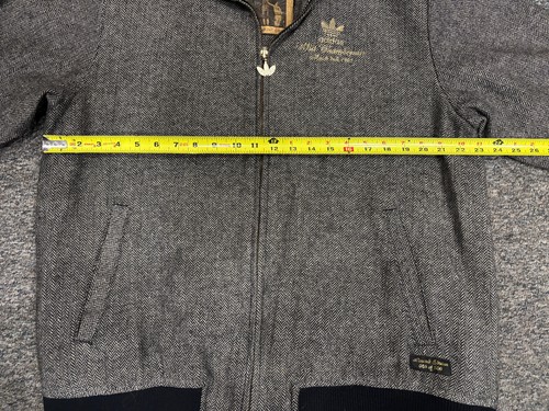 Adidas Wilt Chamberlain Limited Edition Wool Full Zip Jacket Size Large #84/500 - Picture 6 of 9