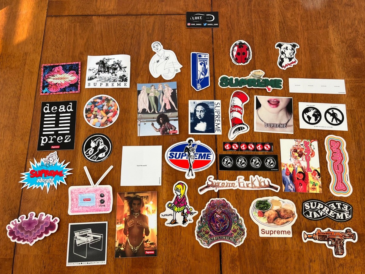 RARE Supreme Stickers Under $10 | eBay