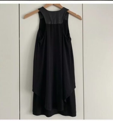 BCBGeneration Black Vegan Leather Dress XS | eBay BCBGeneration Black Vegan Leather Dress XS | eBay