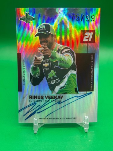 2024 Parkside Pacific Indy 500 Indycar *Lista di scelta* Firma Auto & /99/49 - Foto 5 di 61