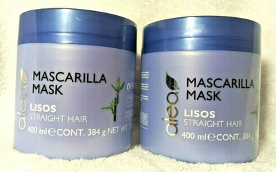 Alea Straight Hair Mask with Bamboo Extract and Keratin 13.5oz/400ml-2 Units