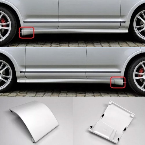 For Porsche Cayenne GTS 2008-2010 4Pcs Unpainted Fender Molding Flap Jack Cover - Picture 6 of 12