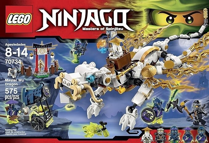 &TEAM WOF ユニット&ソロ 74種 NEW* LEGO Ninjago Master Wu Dragon ( 70734 ) *RARE* *RETIRED